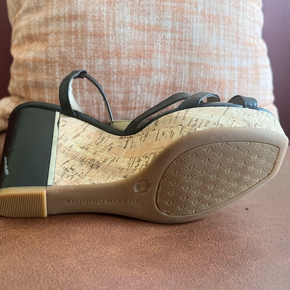 Antonio melani shoes Selmaa Tstrap Wedge Sandals - Picture 2 of 3